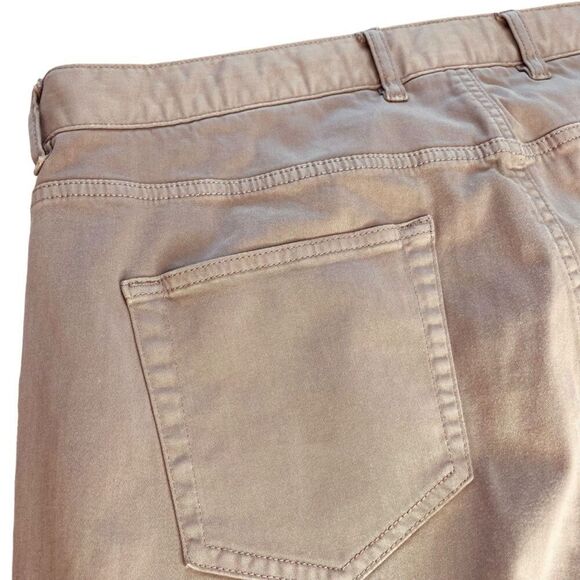 Peter Millar | Gray Flat Front Cotton Modal Blend Pants Size 38 | EUC - Picture 9 of 10